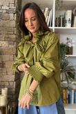 Paloma Poet Blouse Olive